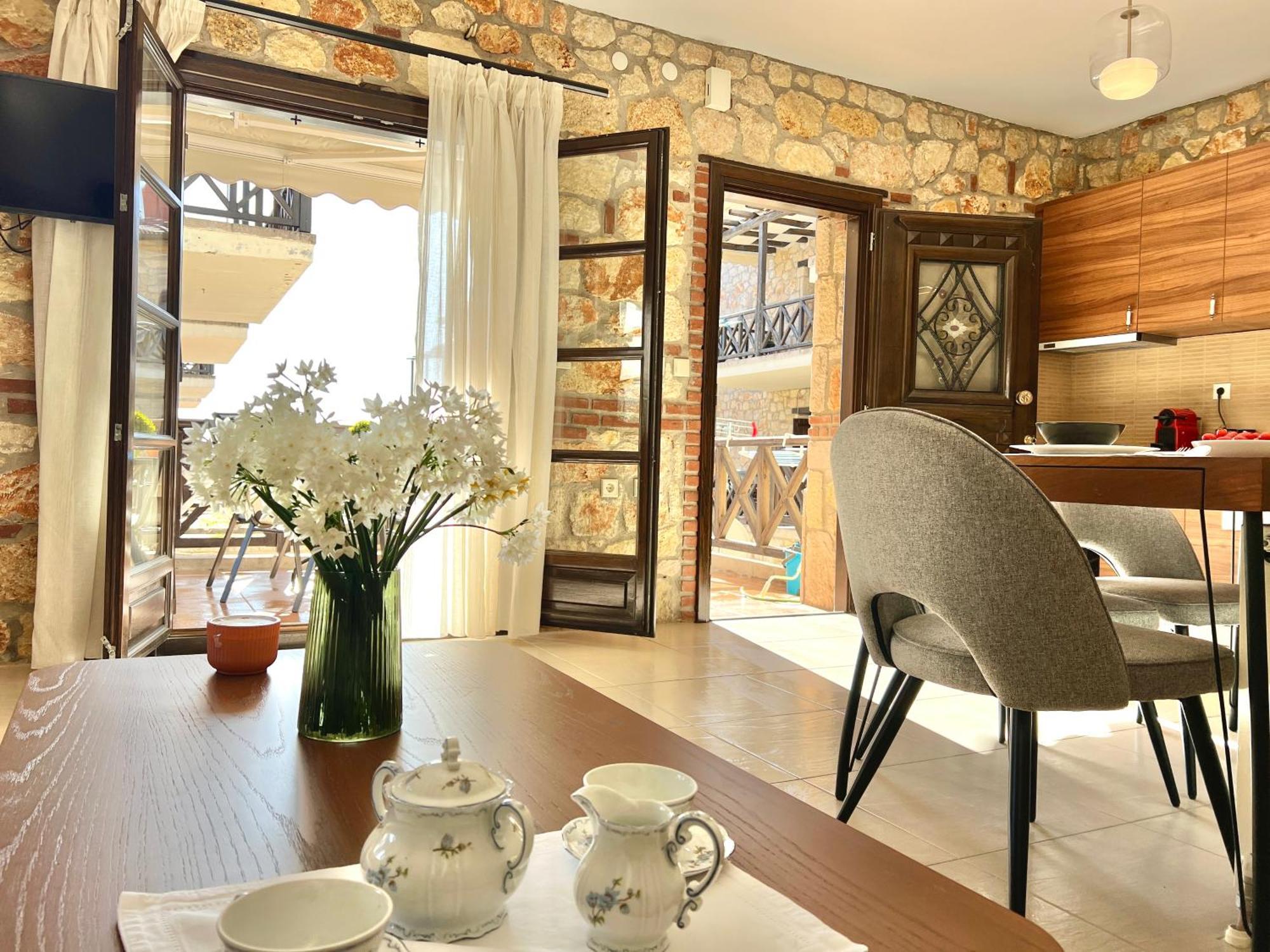 사코우디아 Boutique Stone House 게스트하우스 외부 사진